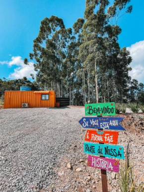 Container ABOBORA na natureza da Serra Gaúcha